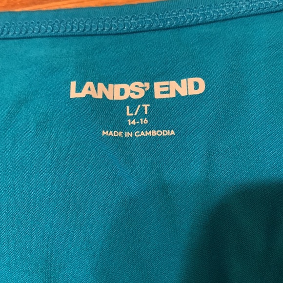 Lands End Womens Top Large Tall - Picture 2 of 3